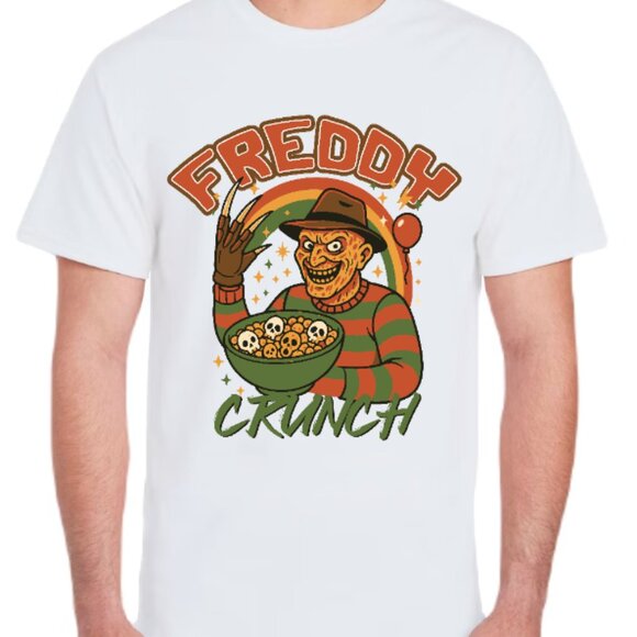 "Freddy Crunch" Horror Shirt - Picture 1 of 4